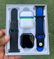 Montre connectée X8 Pro Max + Airpods avec deux paire de sangles